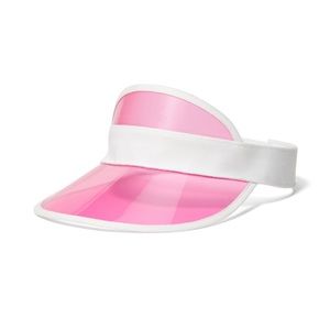 Janie and Jack Watermelon Pink JJ Sport Visor 2T-3